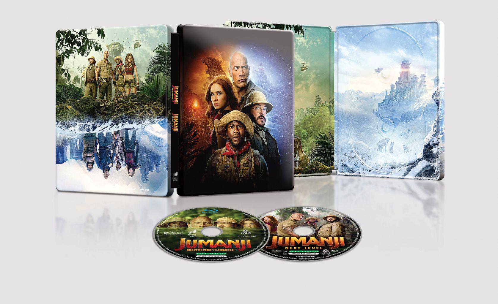 Jumanji 1-2. - Blu-ray Steelbook