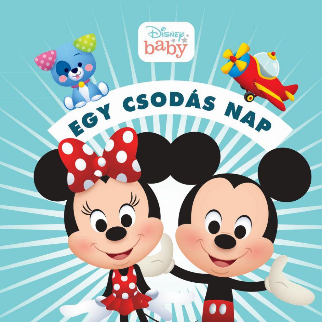 Disney Baby - Egy csodás nap - zörgős textil könyv