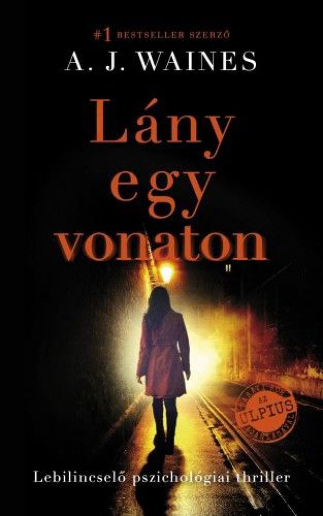 Lány egy vonaton