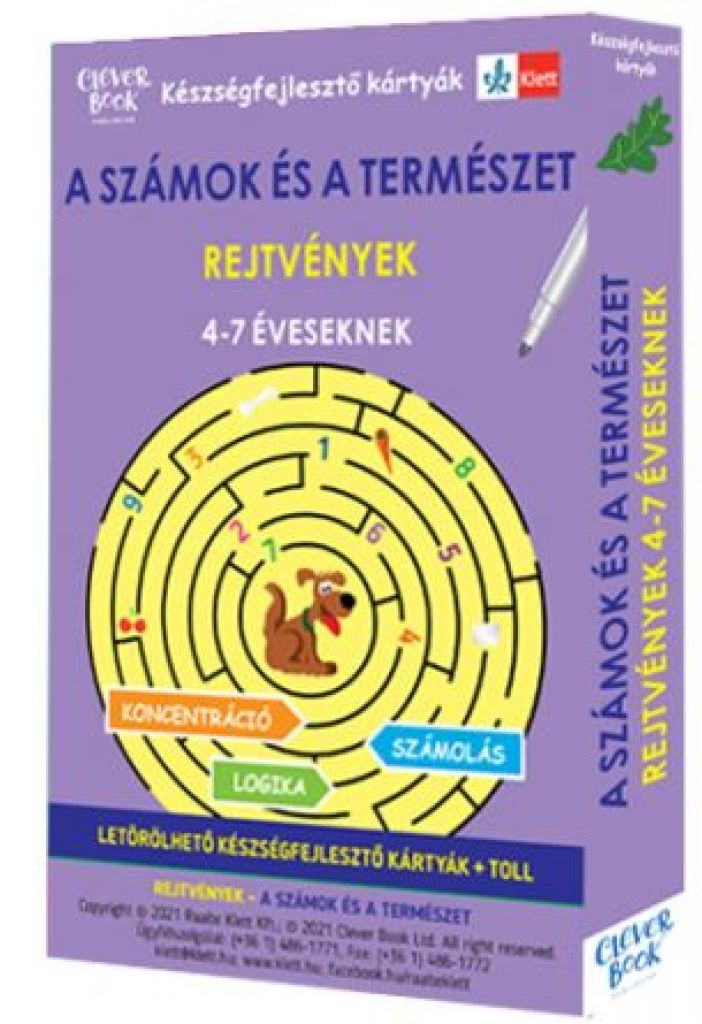 A számok és a természet - Rejtvények 4-7 éveseknek