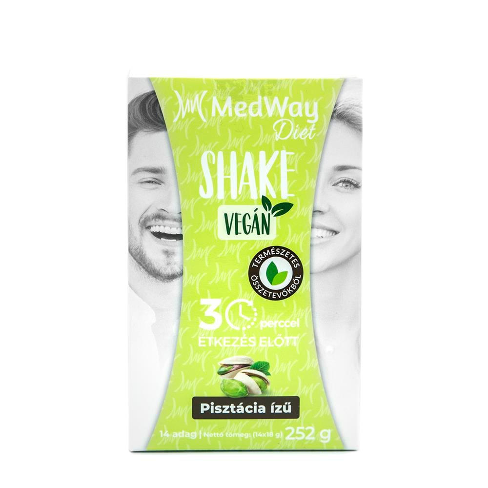 MedWay Diet Vegán Shake - Pisztácia ízű