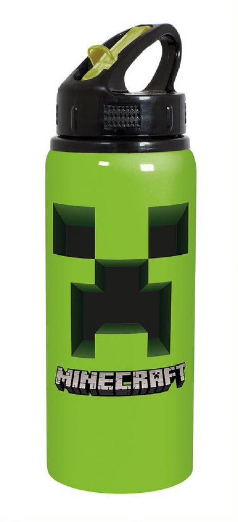 Aluminium kulacs – Minecraft (710 ml)