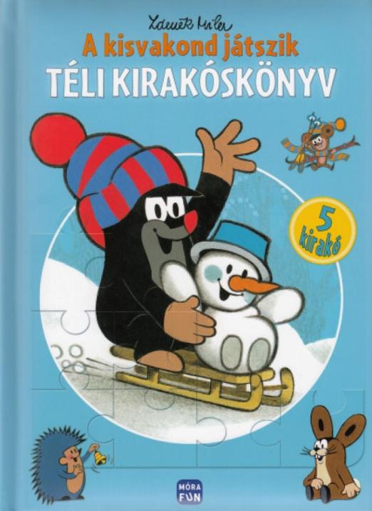 A kisvakond játszik - Téli kirakóskönyv