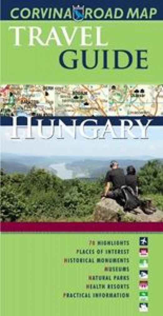 Hungary travel guide+Magyarország idegenforgalmi autóstérképe
