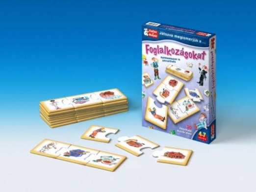 Játszva megismerjük a foglalkozásokat (puzzle)