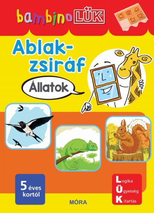 Ablak-Zsiráf könyvek - Állatok - BambinoLÜK