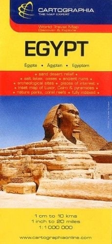 Egyiptom útitérkép 1:1 000 000