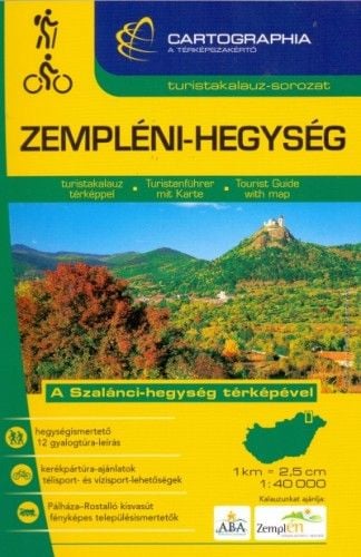 Zempléni-hegység turistakalauz 1:40 000