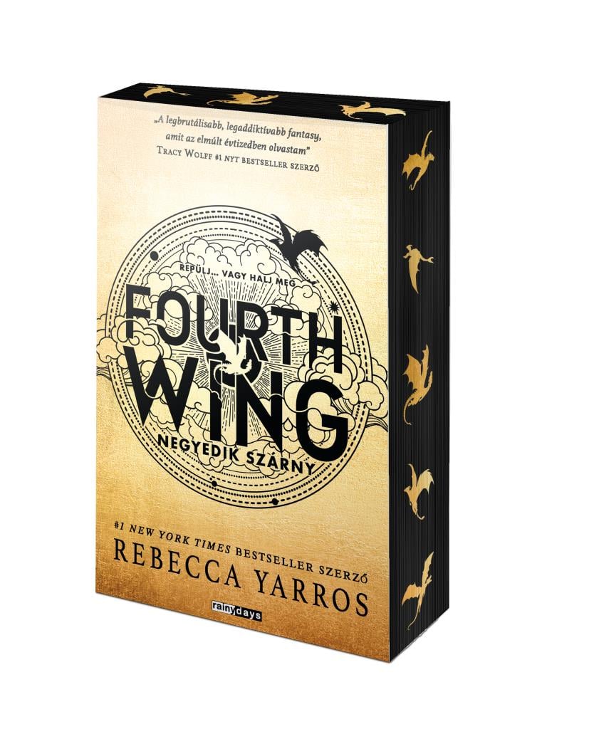 Fourth Wing - Negyedik szárny - Éldekorált kiadás"