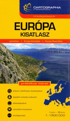 Európa Kisatlasz 1:1 500 000