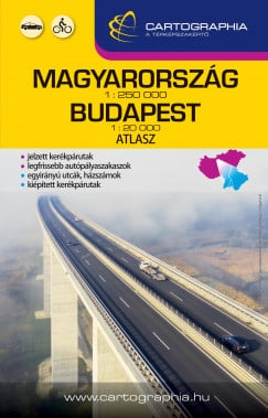 Magyarország + Budapest kombi atlasz