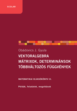 Vektoralgebra, mátrixok, determinánsok, többváltozós függvények