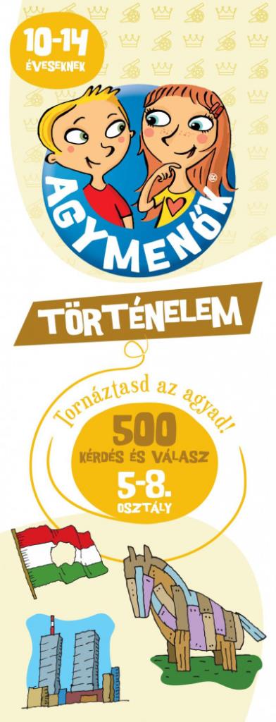 Agymenők Történelem kártyacsomag - 500 kérdés és válasz