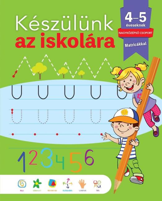 Készülünk az iskolára... 4-5 éveseknek