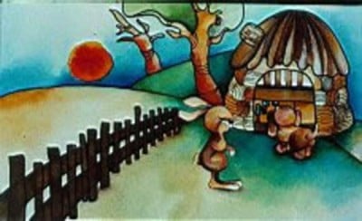 A nyulacska házikója - Diafilm
