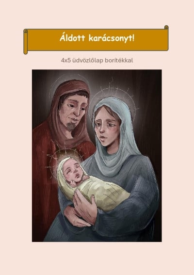 Áldott karácsonyt! képeslapok