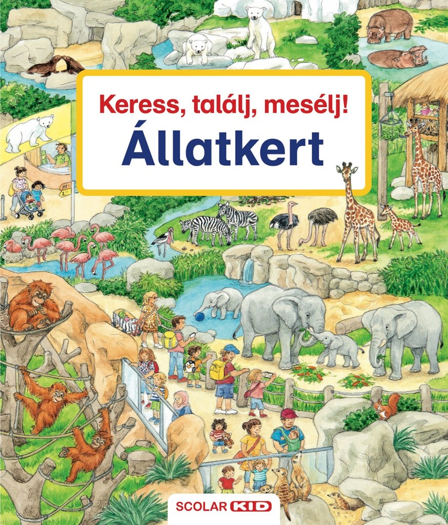 Keress, találj, mesélj! Állatkert