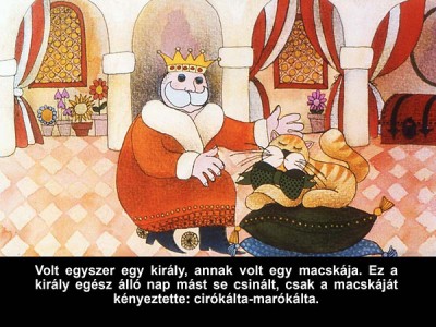 A király macskája - Diafilm