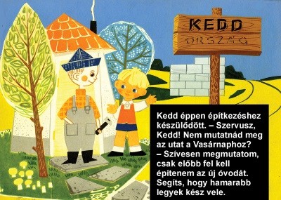 A hét napjainak meséje - Diafilm