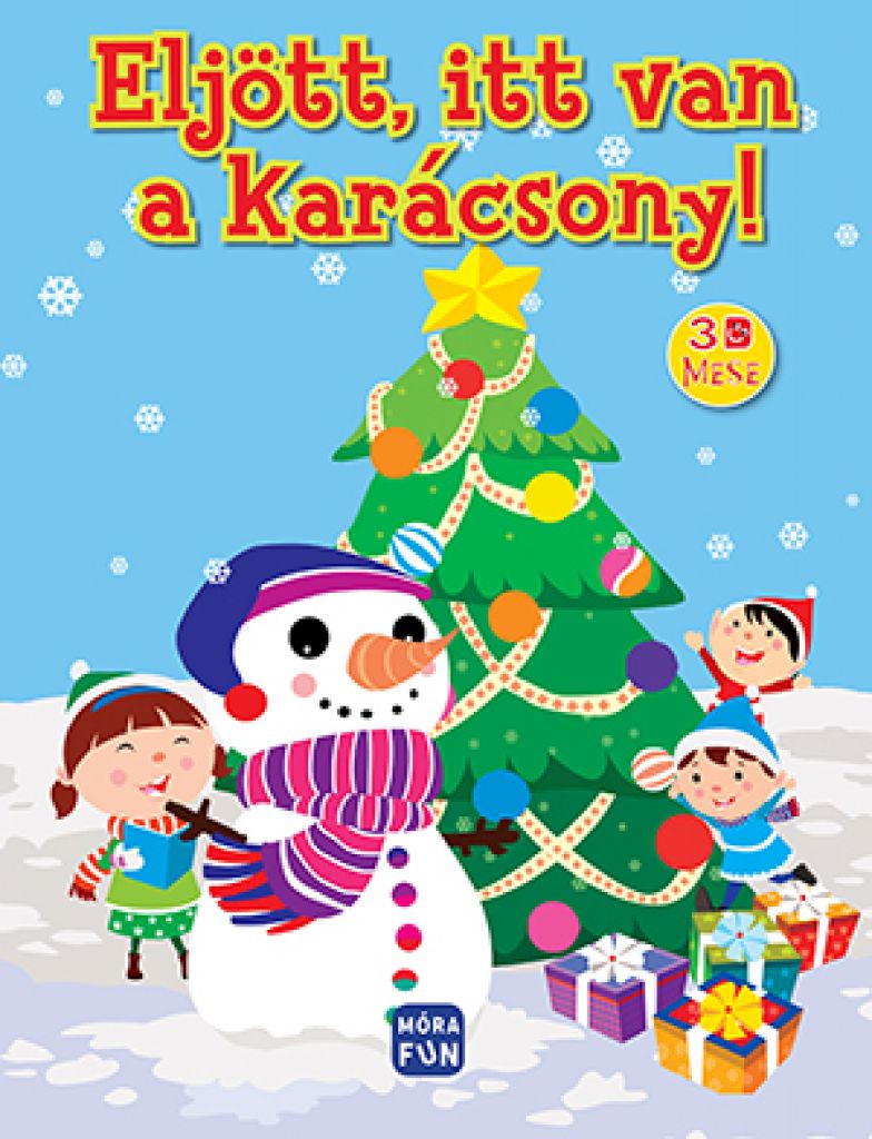 Eljött, itt van a karácsony - 3D mesekönyv