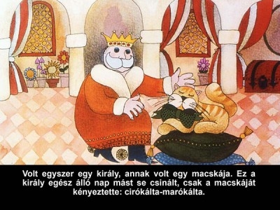 A király macskája - Diafilm