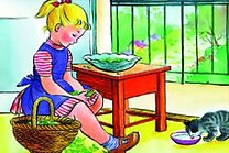 Zsuzsi segít anyukának - Diafilm