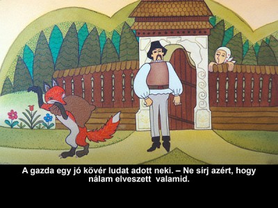 A szállást kérő róka - Diafilm