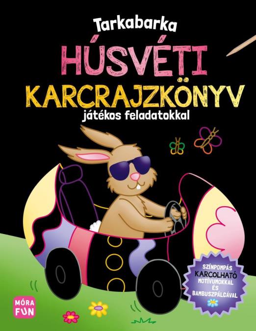 Tarkabarka húsvéti karcrajzkönyv