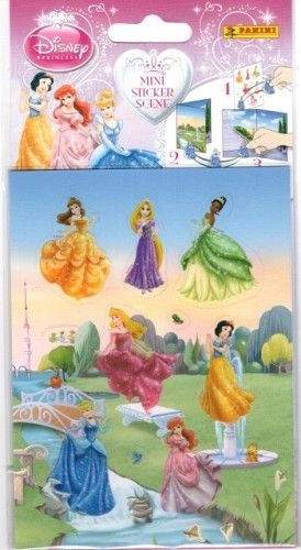 Matrica - Hercegnők / Mini sticker scene