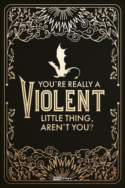 Official Fourth Wing Journal - Violent Little Thing Edition (vonalazott oldalakkal)