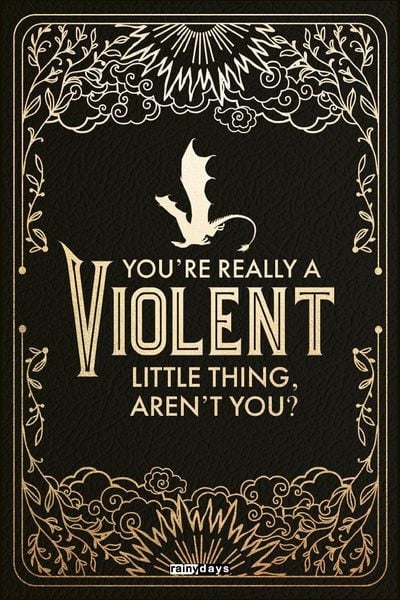 Official Fourth Wing Journal - Violent Little Thing Edition (vonalazott oldalakkal)