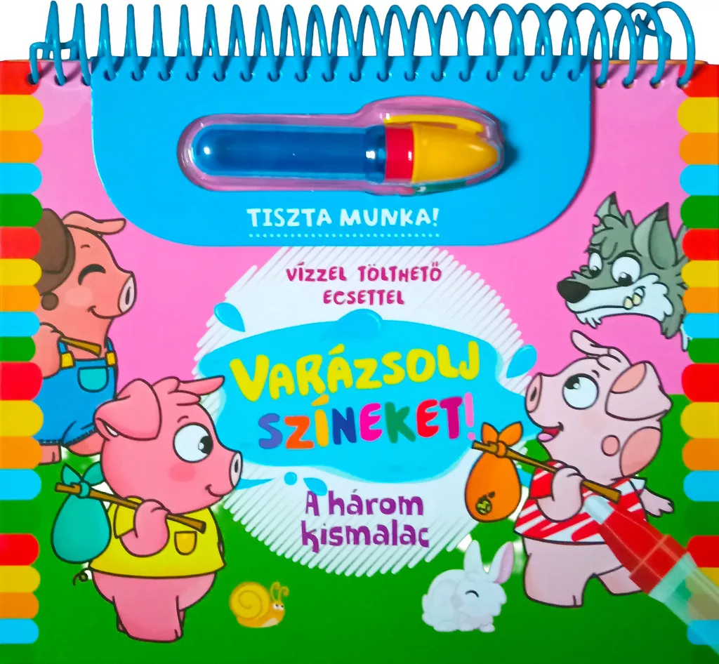 Varázsolj színeket! - A három kismalac
