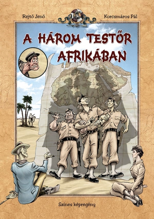 A három testőr Afrikában (színes képregény)