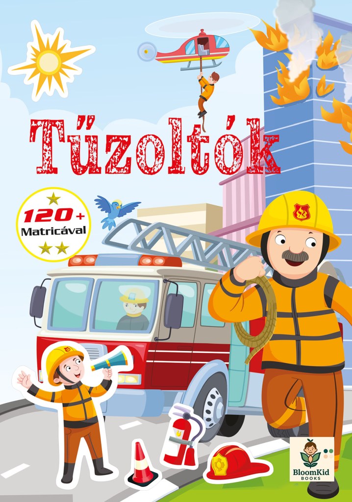 Tűzoltók - 120 matricával