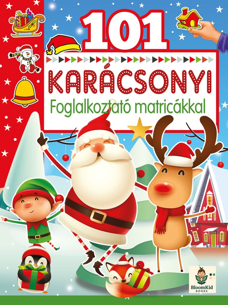 101 karácsonyi foglalkoztató matricákkal