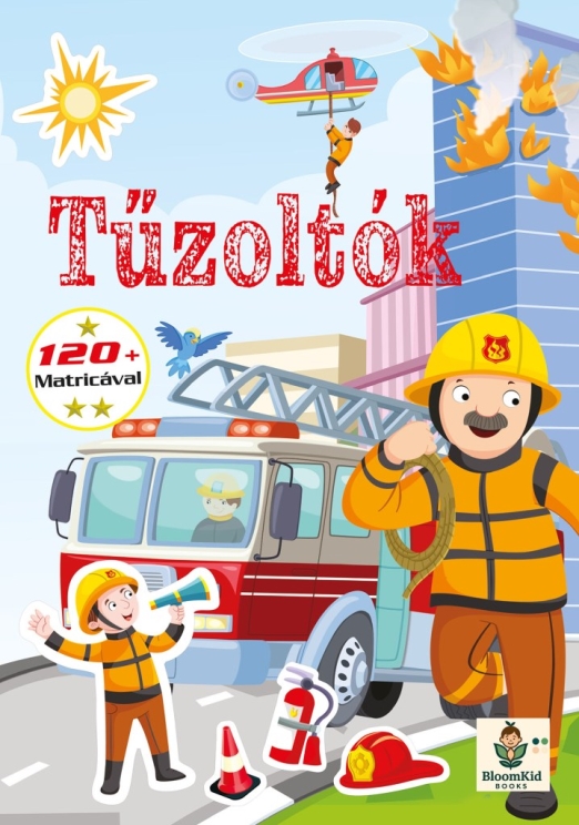 Tűzoltók - 120 matricával