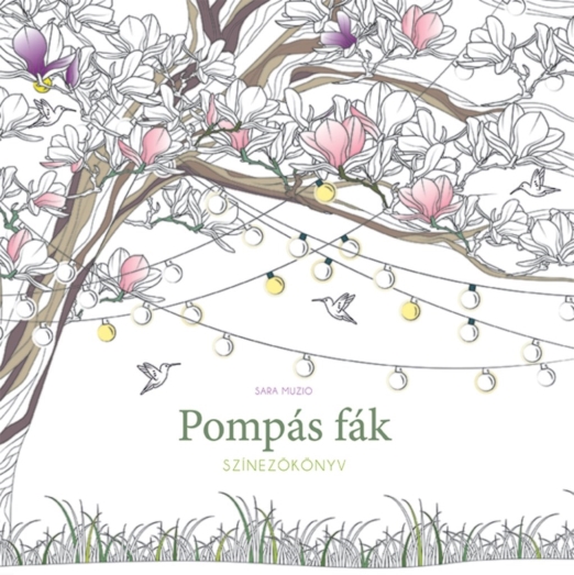 Pompás fák - Színezőkönyv