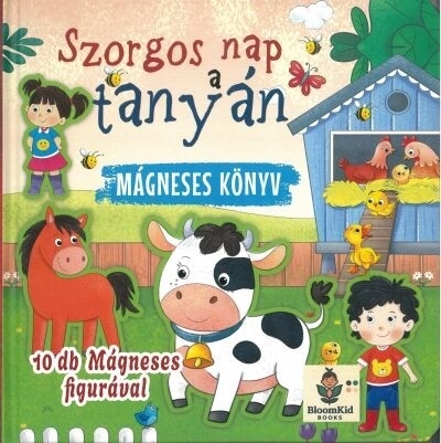 Szorgos nap a tanyán - Mágneses könyv