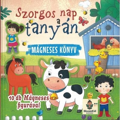 Szorgos nap a tanyán - Mágneses könyv