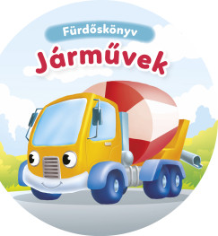 Járművek - fürdőskönyv