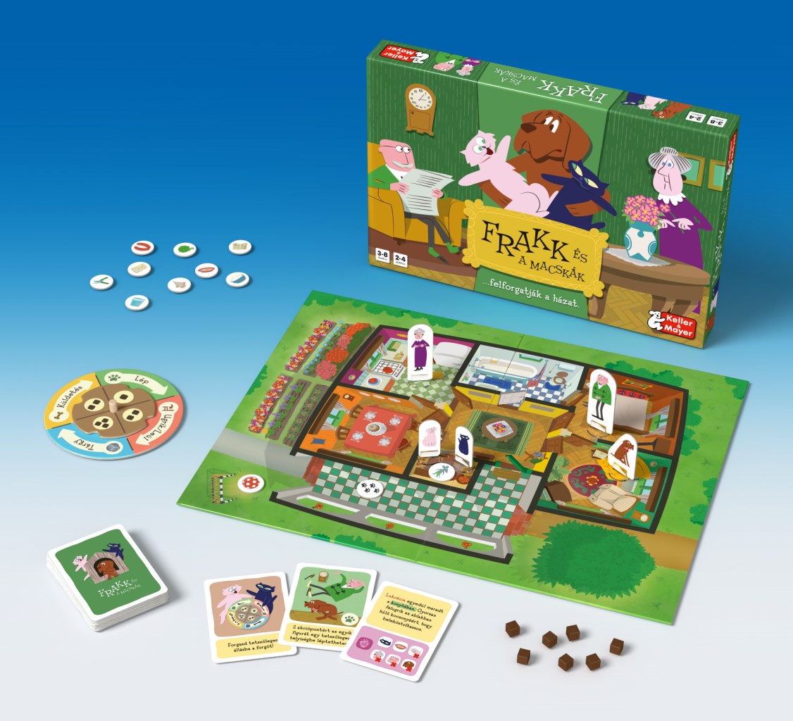 Frakk és a macskák ... felforgatják a házat