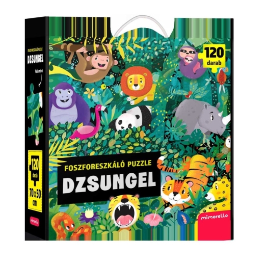Dzsungel - Foszforeszkáló puzzle