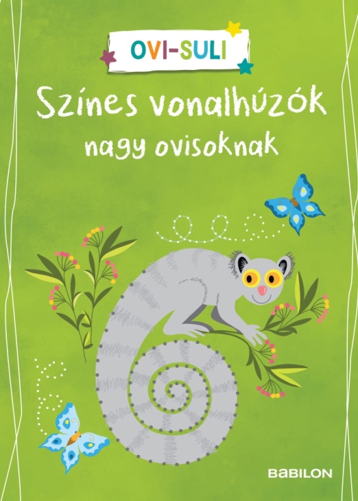 Színes vonalhúzók nagy ovisoknak