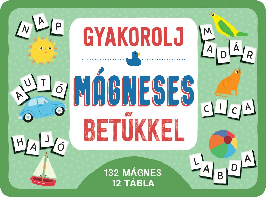 Gyakorolj mágneses betűkkel