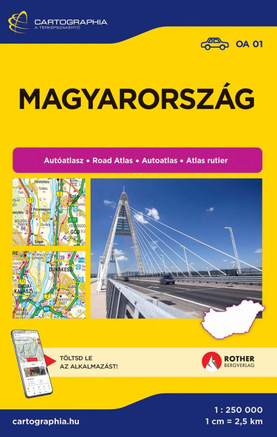 Magyarország autóatlasz