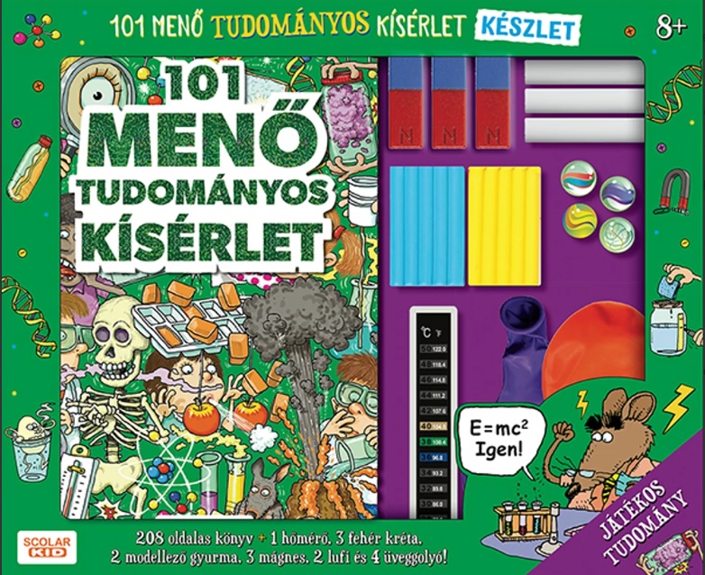 101 menő tudományos kísérlet gyerekeknek