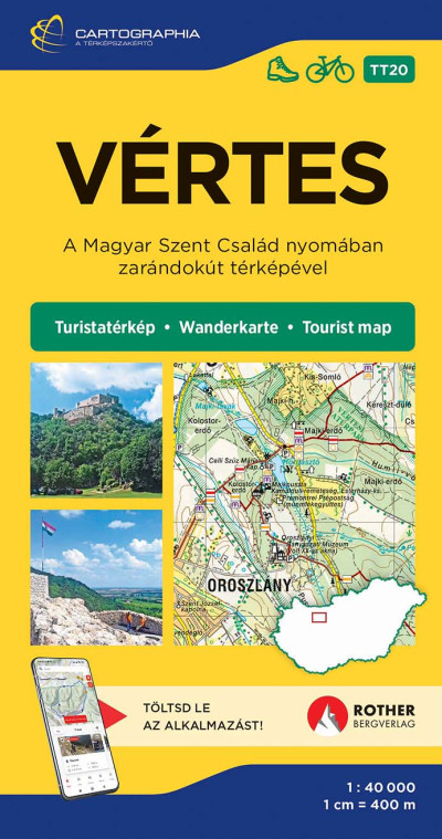 Vértes turistatérkép [TT20]