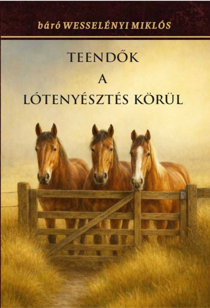 Teendők a lótenyésztés körül