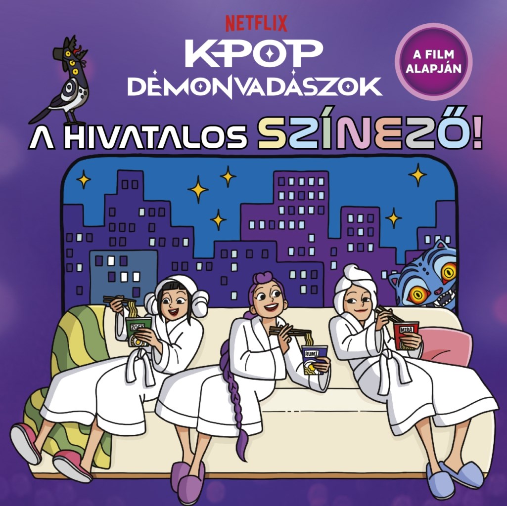 K-pop démonvadászok – A hivatalos színező
