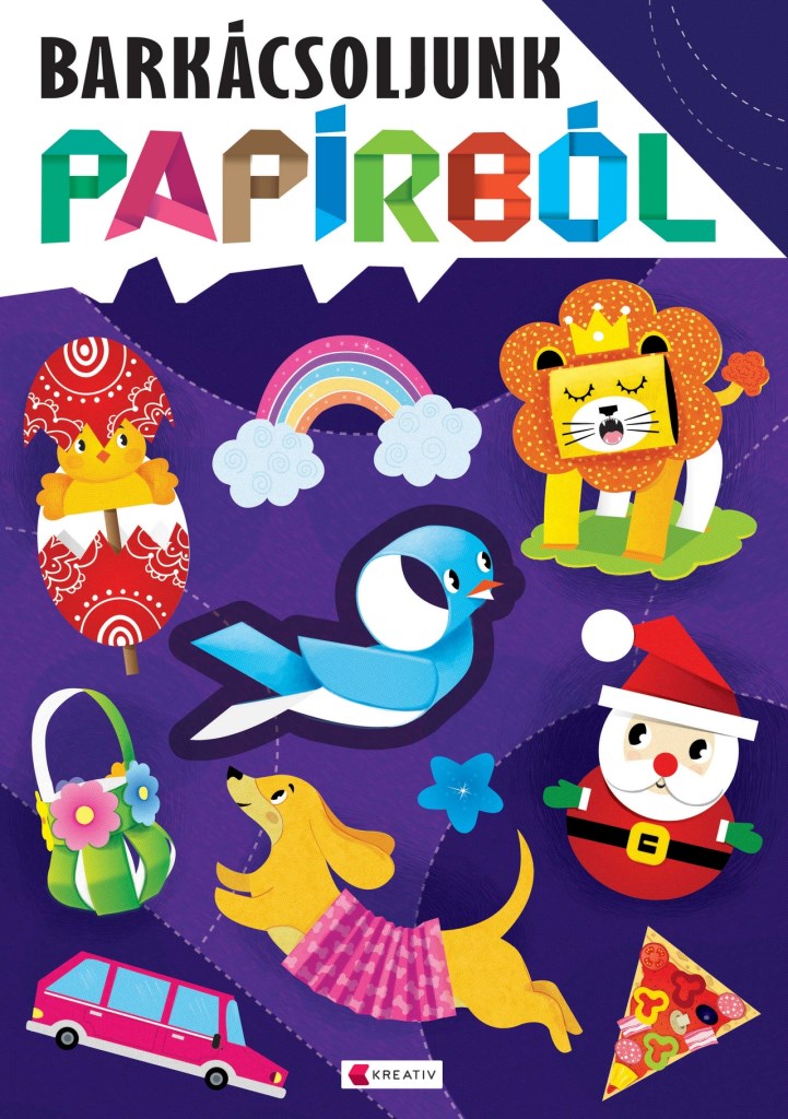 Barkácsoljunk papírból - lila